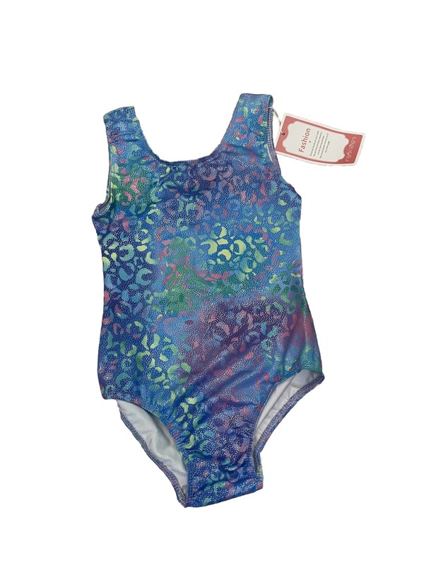 Gymnastics Leotards for Girls 6-7 Years Sparkly Multi Color – New In Package