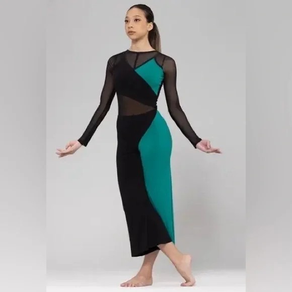 WEISSMAN Elite Dance Costume unitard contemporary All We Got MJ11829 MA