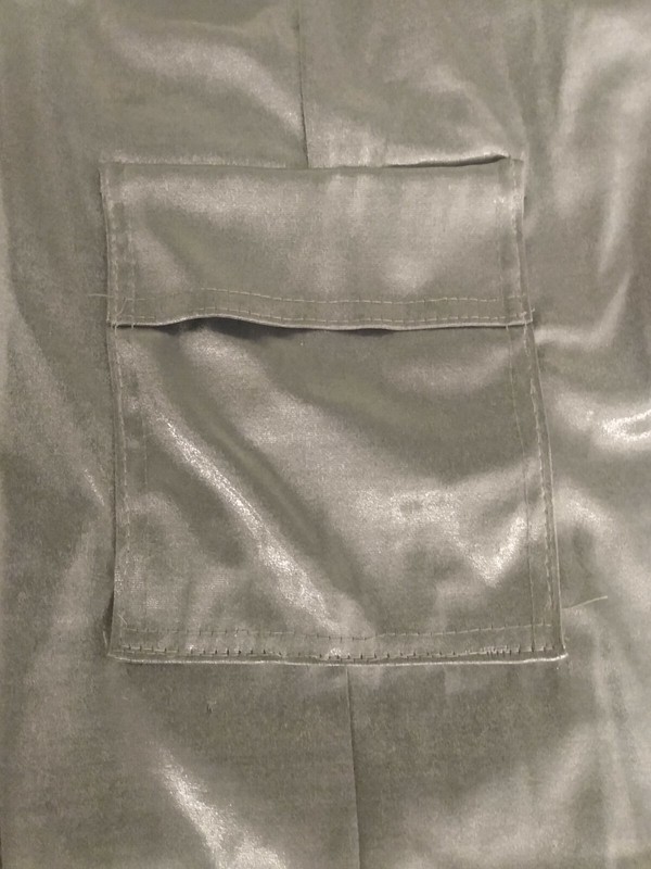 "Showtime Creations" Girls Silver Dance/Costume Pants W-19-25/nseam-25/L-32"VGC gallery