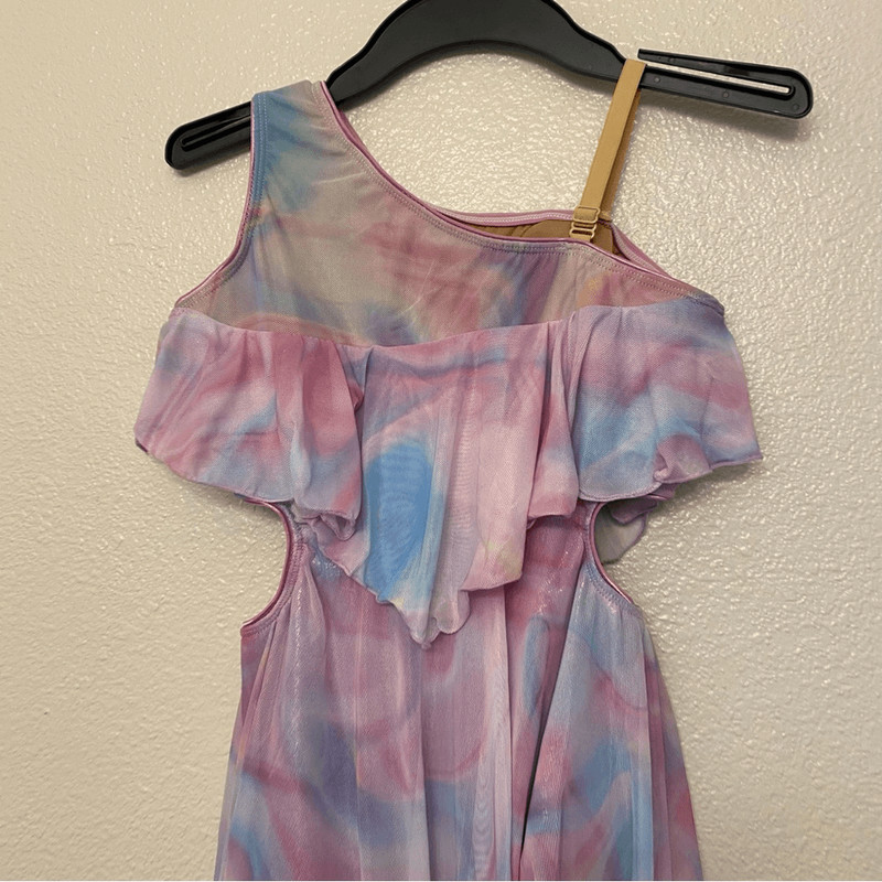 Revolution lyrical lavender tie dye Dance costume TAKE IT ALL RC24586 XLC child gallery