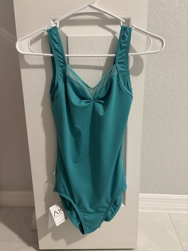 AK Dancewear Chrissy In Core Seafoam Leotard Adult Large – New With Tags
