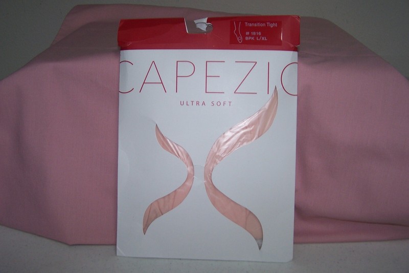 Capezio Ultra Soft Transition Tights #1816 BPK L/XL Ballet Pink NEW in Pack