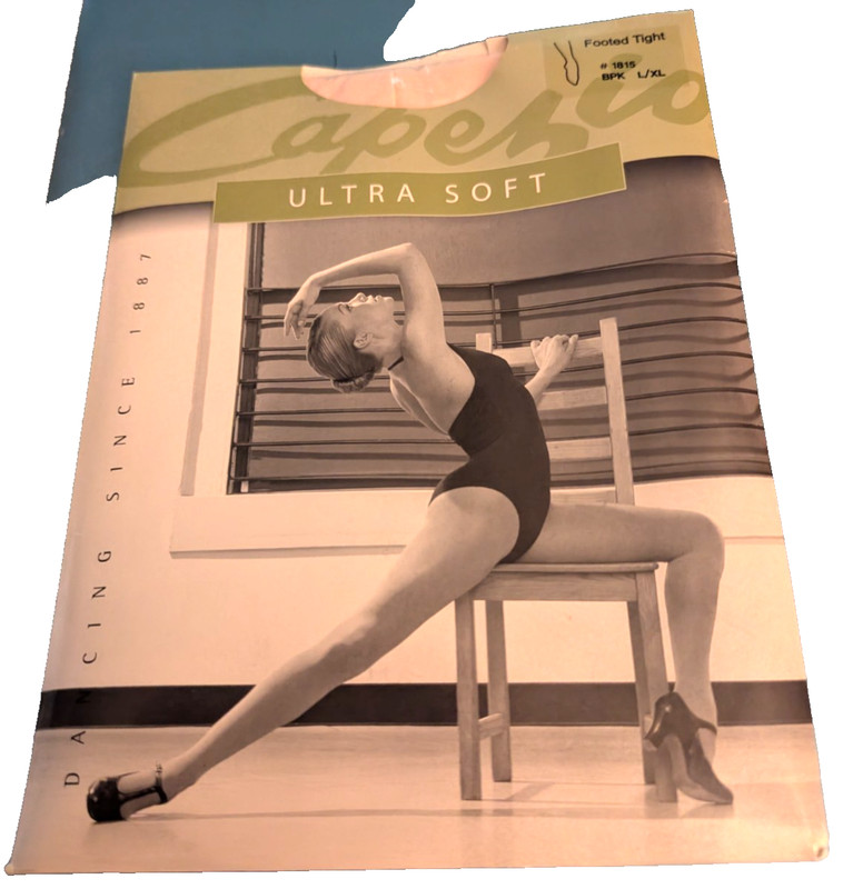 Captezio ultra soft footed tight #1815 BPK L/XL NWT