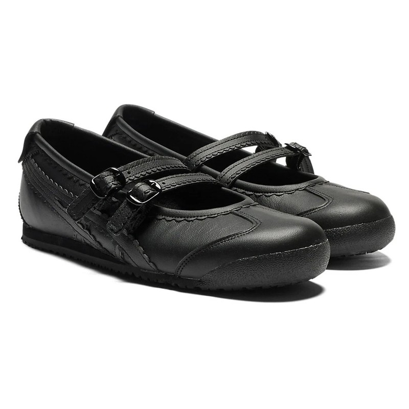 New Patou x Onitsuka Tiger Mexico 66 TGRS Black Black Ballet Flats 1182A660-001