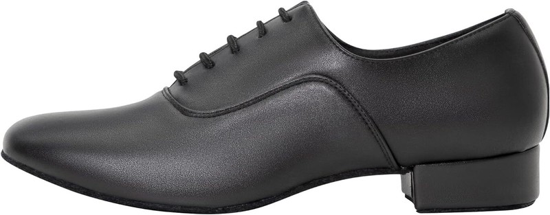Men's Latin Dance Shoes Leather Sole Ballroom Salsa Tango Waltz Character Shoes gallery