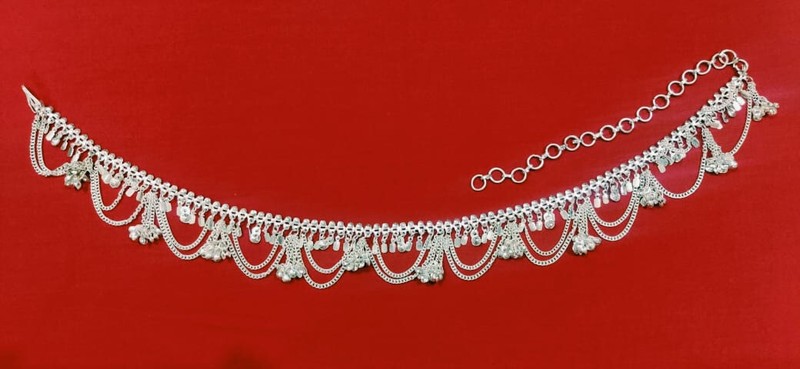 Tribal Kuchi Tribal Gypsy ATS Boho Fashion Belly Dance Jewelry Silver Chain Belt