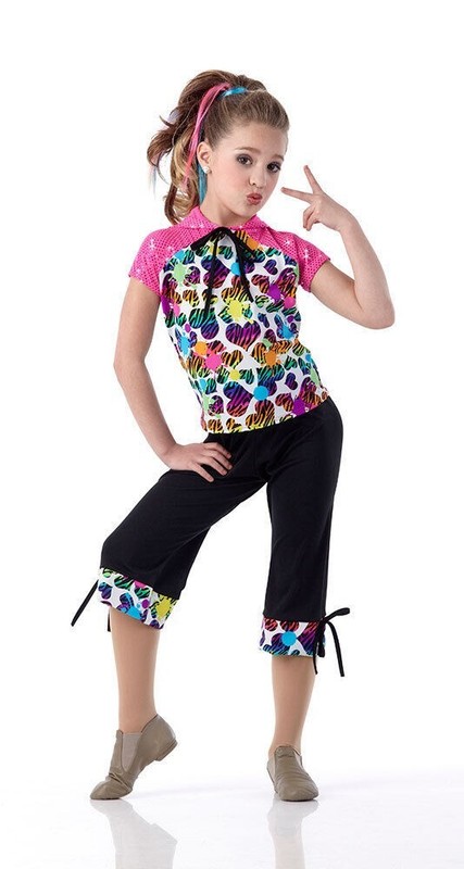 Group Lot 8 Adult Sizes 4 AS, 2 AM, 2 2XL Dance Costume STEREO HEARTS Hip Hop