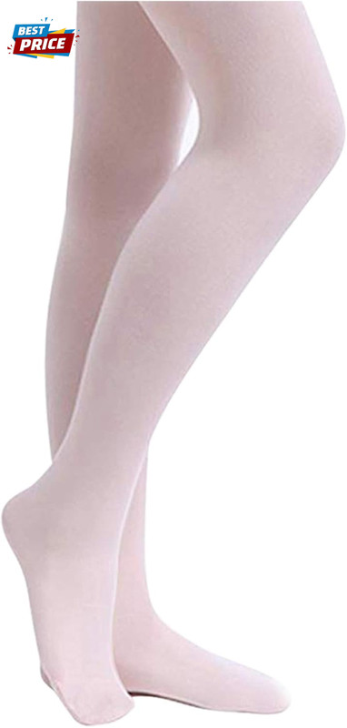 Girls’ Ultra Soft Pro Dance Tight/Ballet Footed Tight (Toddler/Little Kid/Big Ki