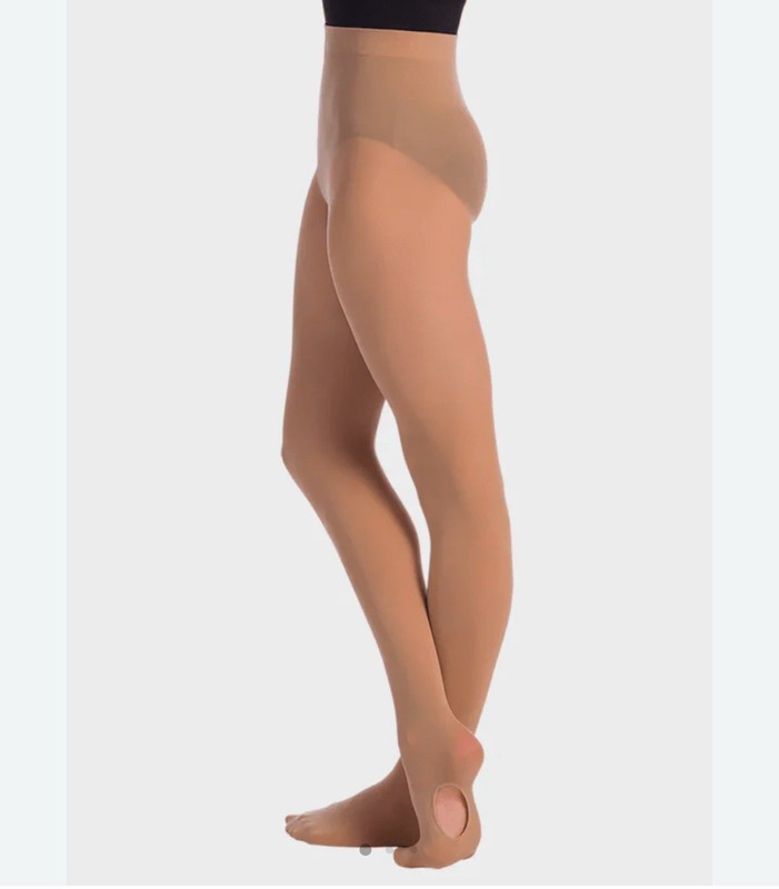 So Danca convertible transition tights seamless carmel LG/XL Dance Tights