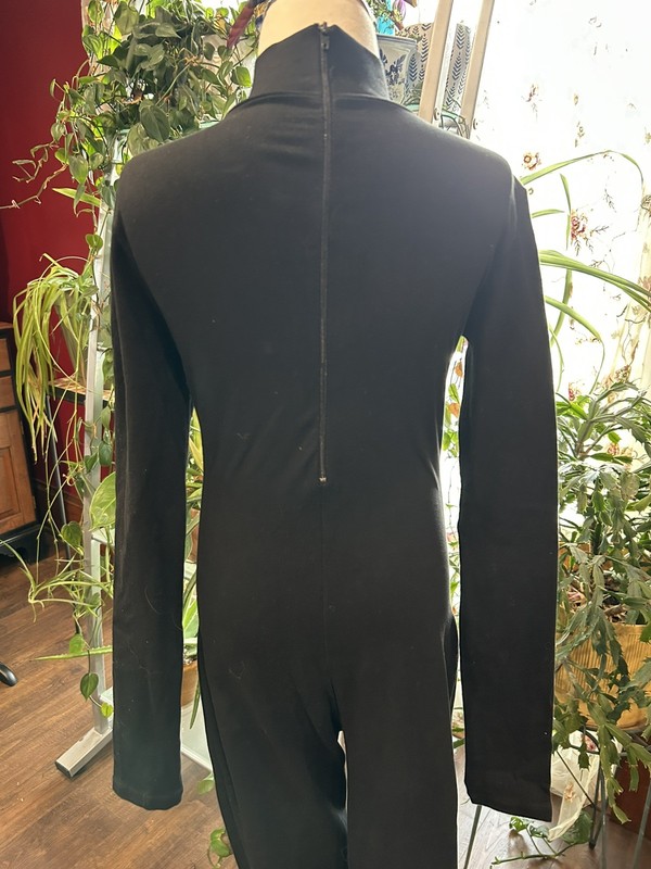 Balera Black High-Neck One-Piece Full Body Long Sleeve Unitard - A/Lg gallery