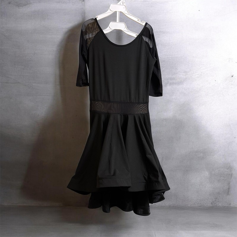 Tango, Salsa, Black Dress, New Never Worn Size Small Thin Super Cute