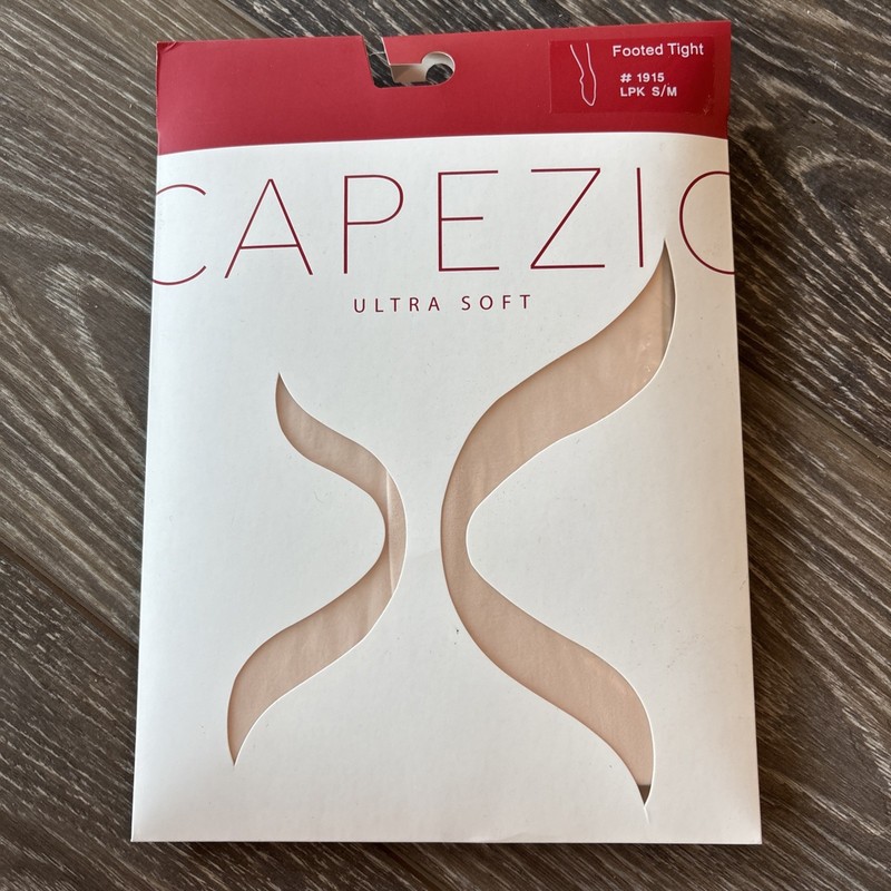 Capezio Ultra Soft Footed Tight Pink LPK #1915 Size Small/ Medium – NEW