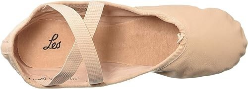 Leo Women’s Ensemble Split Sole Leather Ballet Dance Slipper/Shoe-Fit-C-Size 10
