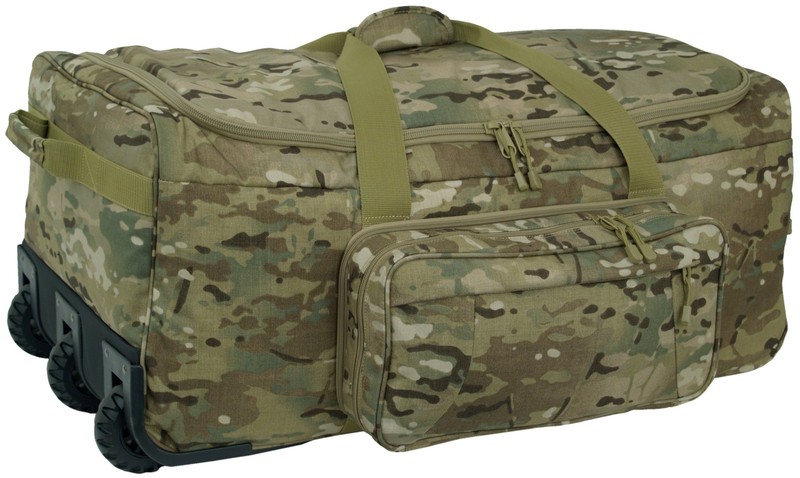 Mercury Tactical Gear Mini Monster Rolling Duffel Multi Cam