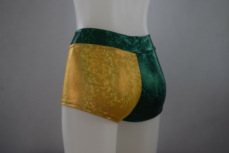 adult small – Stretchy Bootie Shorts,ShatteredGlass~Workout,Yoga,Running,Fitness