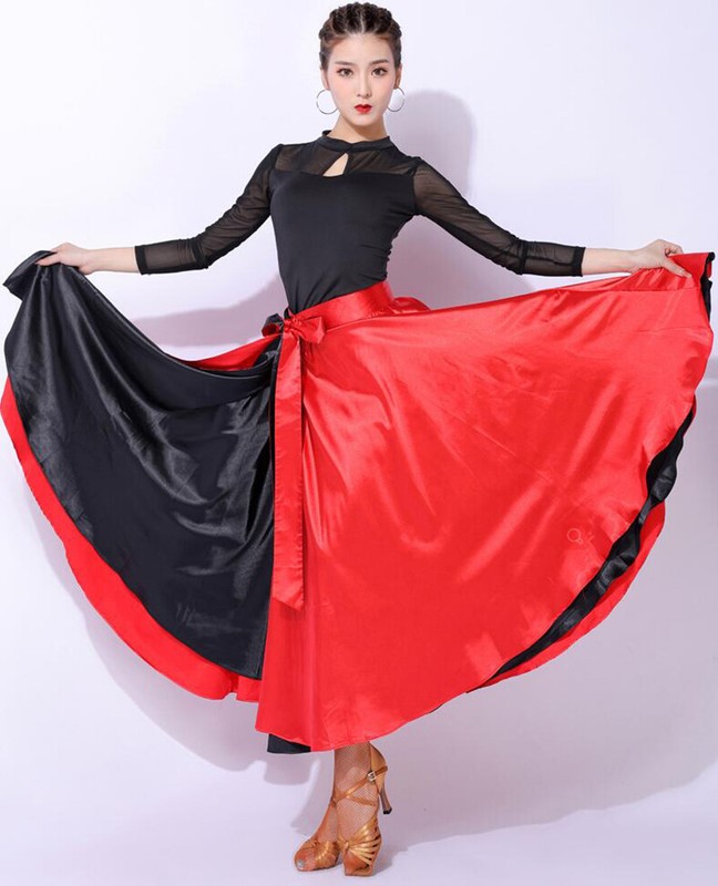 New Latin Paso Doble Dance Performance Dress Tango Skirts Rumba Cha Cha Ballroom
