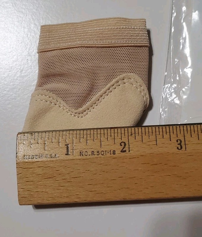 Dance Paws Padded Foot Thong XXS LITE Nude Lyrical Modern Jazz Tiny Dancer Child gallery